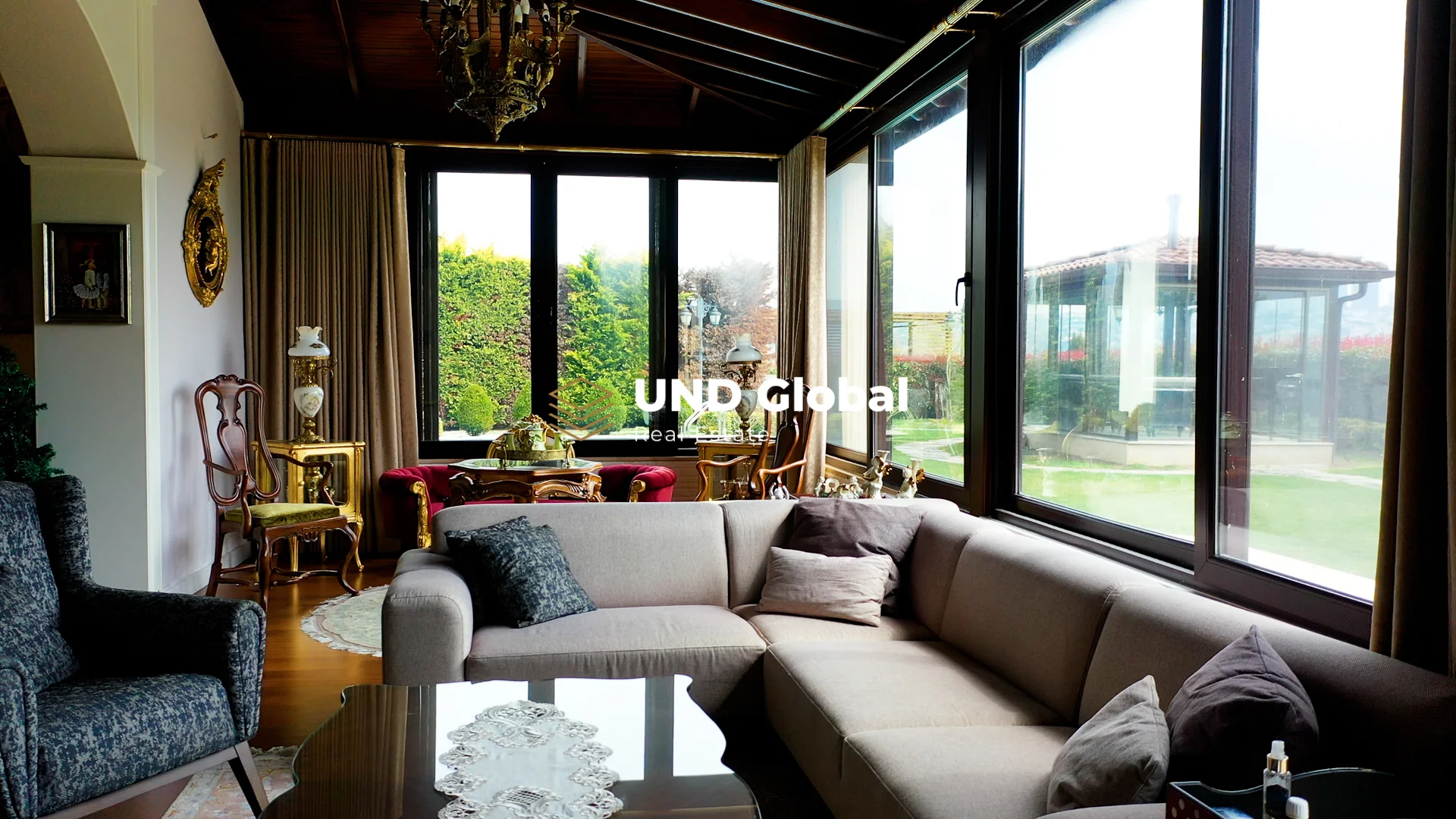 Detached 3+1 Villa for Sale in Toskana Vadisi, 204m², Furnished